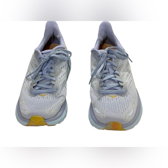 Hoka One Clifton 8 Running Shoe Women’s Baby Lavender/Smoke Green Sz9.5 - Picture 3 of 15